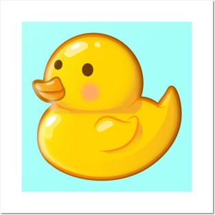 cute duckling Posters and Art
